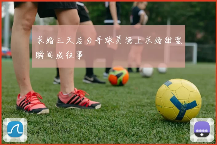 求婚三天后分手球员场上求婚甜蜜瞬间成往事